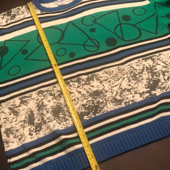 Vintage Rare Mix Print Sweater - Picture 7 of 8